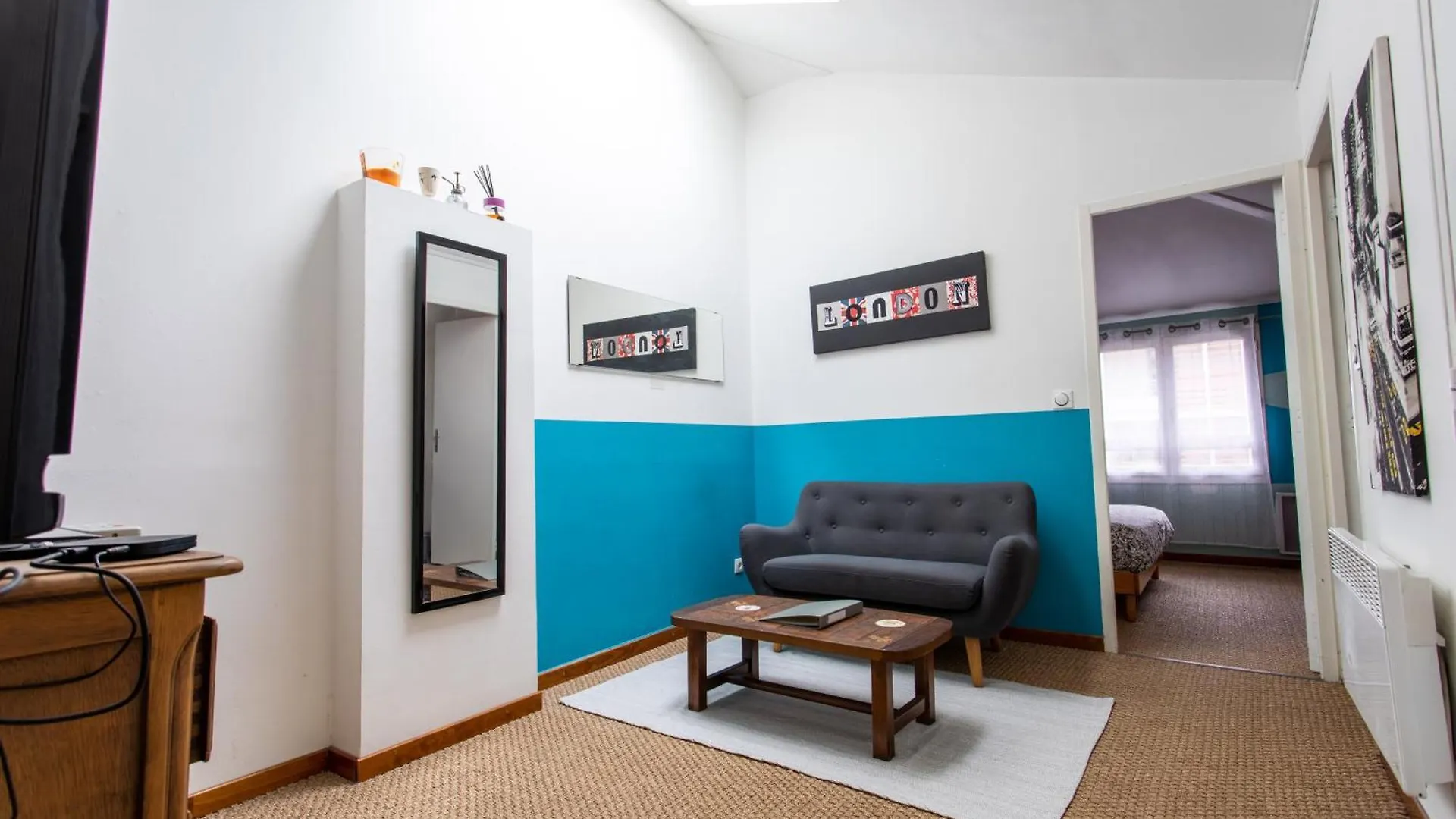 T2 Toulouse 40M2, Lit Queen Size, Climatisation, Quartier Sympa, Terrasse