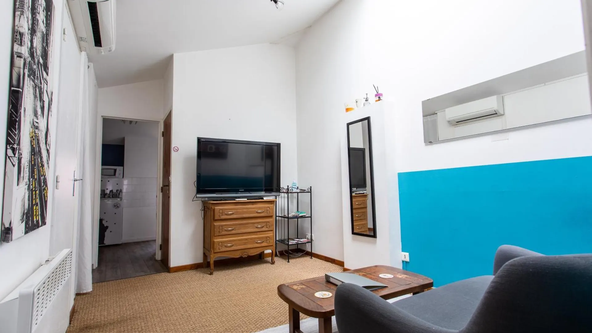 Apartment T2 Toulouse 40M2, Lit Queen Size, Climatisation, Quartier Sympa, Terrasse